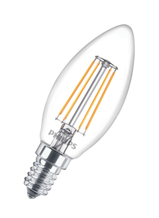 Philips CLA Fil LEDcandle 2,2W-25W/827 E14 B35 non dim