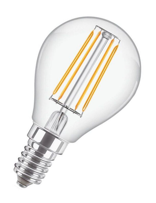 Philips LEDluster 4,3W-40W/827 E14 non dim P45 CL
