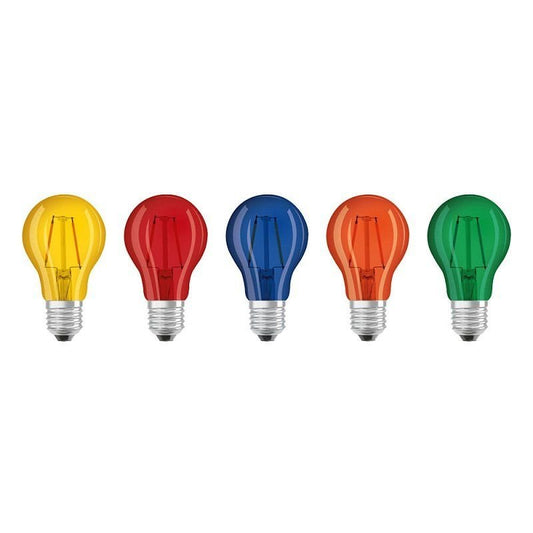 Led Filament 2W-15W Decostar Classic Set 5 Stück A15 E27 Osram Ledvance