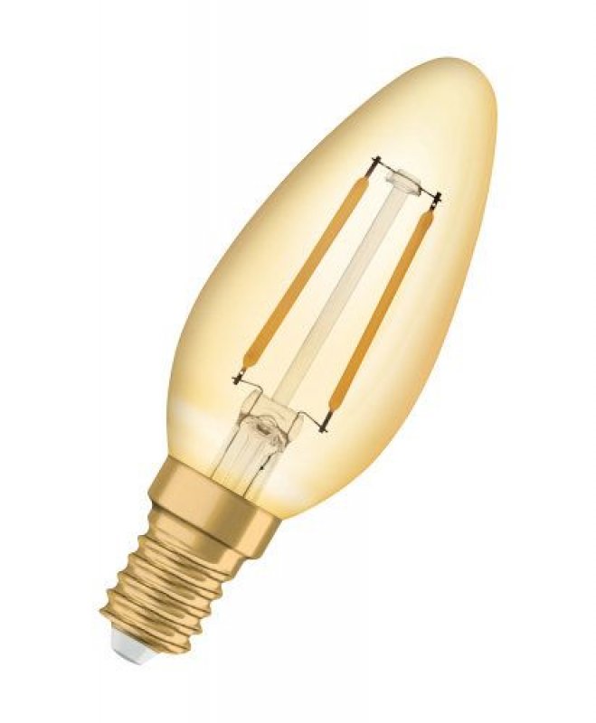 Osram Vintage 1906 Gold Filament 1,5W-12W/824 B FIL E14 non dim