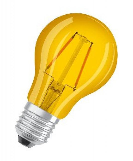 Led Filament 2,5W-15W Decostar Classic gelb A E27 Osram Ledvance
